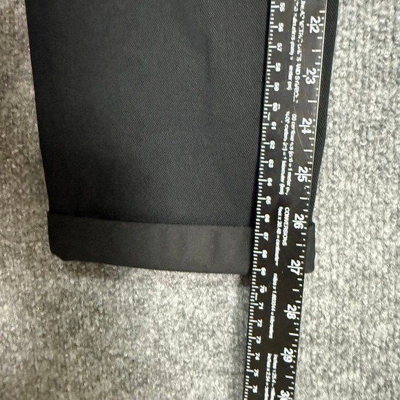 J Jill Pants Womens Medium Black Wearever Collection Slim Leg Pull On Cuffed Hem - Picture 9 of 11